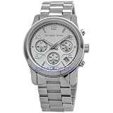 Michael Kors Women's MK5076 Silver Runway Watch