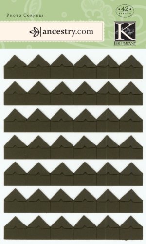 Huge save onscrapbooking corners K&Company Ancestry Photo Corners