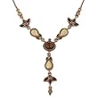 Sahara Mother Of Pearl Drop Necklace