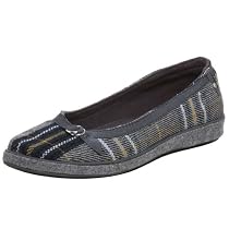 Grasshoppers Women's Demi Ribbon Skimmer,Grey Plaid,11 W