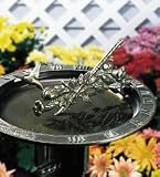 Hummingbird Sundial Bird Bath