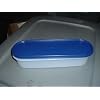 Tupperware Modular Mates Super Oval 1 Container- Blue Seal