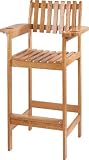Slat Back Billiard Spectator Chair