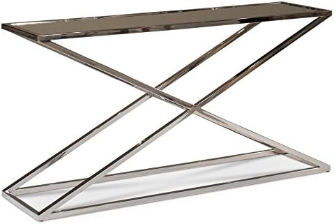 Sarreid Metro Stainless Console Table