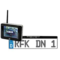dnt Drahtlose Nachrichtentechnik R�ckfahr-Kamerasystem mit integriertem Funk-Empf�nger (8,9 cm (3,5 Zoll) TFT-Display) schwarz