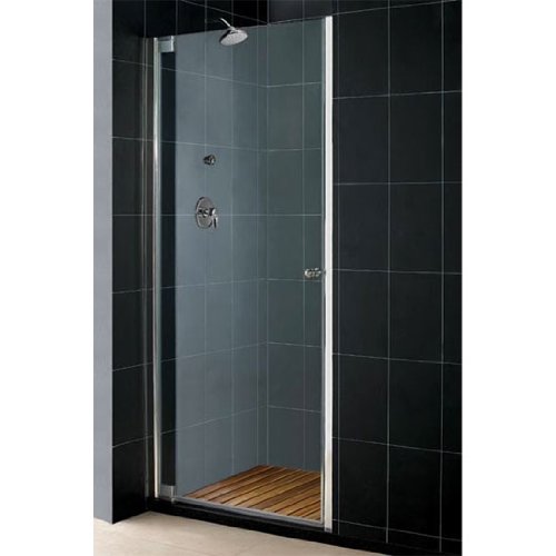 DreamLine SHDR-4135728-04 Elegance 35 3/4 - 37 3/4 Shower Door, Brushed Nickel