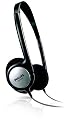 Philips SHP1800 TV- und HiFi-Leichtkopfh&ouml;rer (6m LR-Kabel, 6,3mm Adapter) schwarz