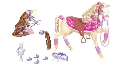 Mattel K8595 - Barbie Glanz und Glamour Pferd