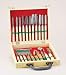 International Culinary Carving Set 22 Piece, Wood Case