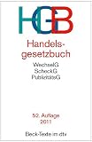 Produkt-Bild: Handelsgesetzbuch HGB: ohne Seehandelsrecht, mit Publizit&auml;tsgesetz, Wechselgesetz und Scheckgesetz
