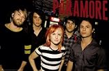 Black Wood Framed Poster - Paramore Group Print
