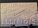 B06190 Greeting From Carlinville Il Heavy Embossing