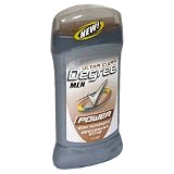 Degree Mens Ultra Clear Deodorant Stick, Power, 3 oz, (Case of 6)