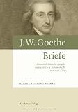 Produkt-Bild: Johann Wolfgang Goethe, Briefe: Anfang 1785 - 3. September 1786