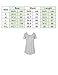 Persun Women Monochrome Stripe Short Sleeve Shift Dress White Small, White, Small