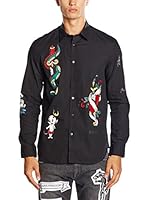 Love Moschino Camisa Hombre (Negro)