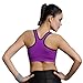 Encounter Women's Zip-Front Closure Wirefree Racerback Sportsbra