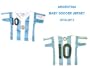 AFA - ARGENTINA NATIONAL TEAM. Baby soccer jersey 10.