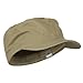 Big Size Cotton Fitted Military Cap - Khaki (For Big Head)