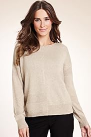 Autograph Pure Cashmere Block Ribbed Jumper