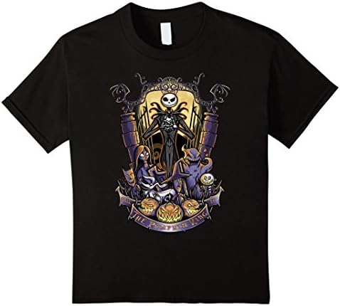 Kids King of the Pumpkin Patch Shirt | Halloween T-shirt 6 Black