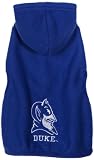 NCAA Duke Blue Devils Polar Fleece Hooded Dog Jacket - Medium
