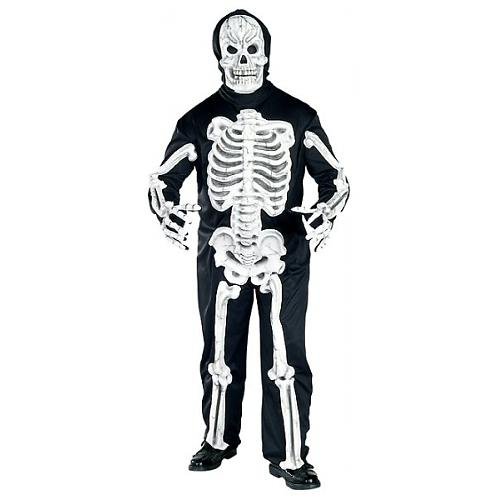 Skeleton Adult Plus Costume