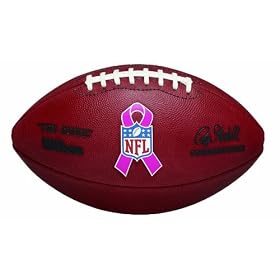 Wilson Breast Cancer Awareness Game Football
