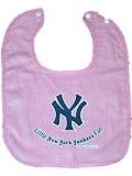 New York Yankees Pink Baby Bib