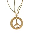 Acrylic Peace Sign Pendant