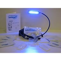Smile Bright Teeth Whitening Kit w/ Blue Light Technology