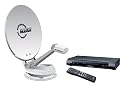 Kathrein CAP 900 MobiSet 4 Sat-Paket bestehend aus Dreheinheit mit Offset Parabolantenne TWIN-LNB und Caravan Receiver UFS 740sw