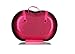 Lyceem Portable Protect Bra Underwear Lingerie Case Travel Organizer-Bling Beads-Pink -Buxom Cup