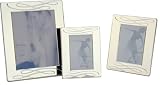 Waterford Fine Silver Ballet Ribbon Picture Frame Holds 8X10