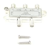 4-way Coax Splitter - Premium