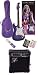 SX GRE1K CPP + GA 1565 STCAD Purple Extended Electric Guitar Package w/Carry Bag, Instructional DVD and Strap