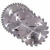Silverline 801292 3 Pack 184 x 30 mm TCT Circular Saw Blades: 20T, 24T and 40T