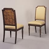 Review AtHomeMart  / Set of 2 Ashford Estates Medium Distressed Warm Cherry Dining Side Chairs