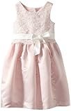 Us Angels Girls 2-6X Lace Overlay with Satin Skirt