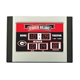 Georgia Bulldogs Scoreboard Desk Clock