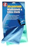Extra-Large Micro Fiber Miracle Cleaner Windshield & Glass Cloth - 2 Pack