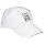 San Jamar H063 Cotton Logoed Baseball Cap with Adjustable Head Strap, White