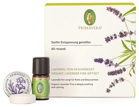 Primavera Health & Wellness Sets Geschenkset Lavendel fein bio 1 Stk. Preisvergleich