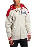 NHL Men's Washington Capitals Classics Full Zip Fleece Hood (Grey, Large)