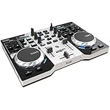 Hercules DJControl Instinct S series, ultra-mobile USB DJ Controller with Audio Outputs for use with your Headphones and your Speakers (4780833)