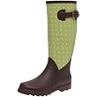 Jardy Garden Party, Bottes de pluie femme - Marron/anis, 40 EU