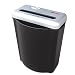 38182 Shredder, Confetti Cut, 8-1/2" Throat, 8 Sheet Capacity, Black & Silver
