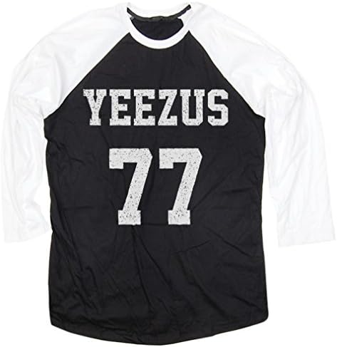 Finewear Yeezus 77 Birthday Gift 2 Tones Raglan (L)