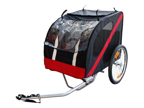 Eufab 14439 Fahrradanh&auml;nger f&uuml;r Hunde