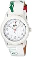 LACOSTE WOMENS GRAPHIC WHITE W/ GREEN WATCH